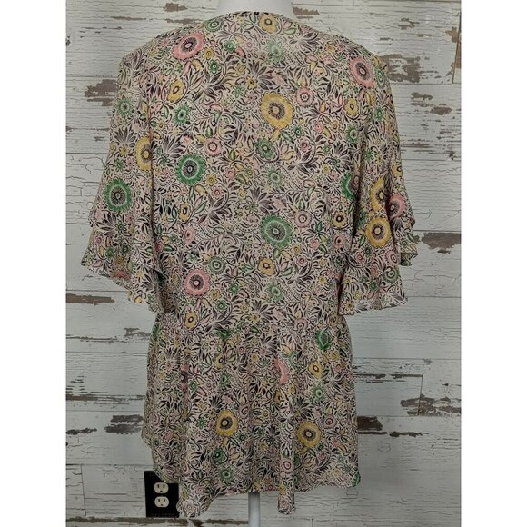 CABI Poet Floral Boho Blouse 2 Pc Sz M #5344 NWOT - Picture 4 of 8
